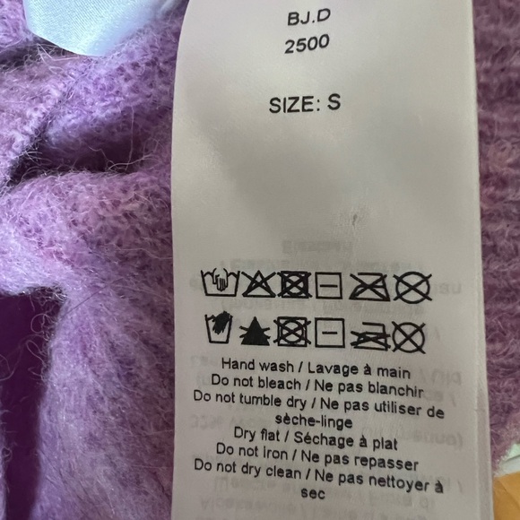 Ganni Lilac Button-Up Cardigan - Picture 7 of 8